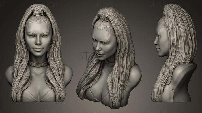 3D модель Ким Кардашян (STL)